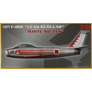 Model 1/72 F-86E Savaş Uçağı Maketi