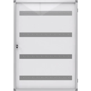 20'Li Anahtar İnce Alüminyum Kapaklı Anahtar Dolabı 30 X 42