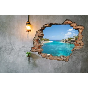Kırık Tuğla Tatil Köyü Deniz Duvar Sticker