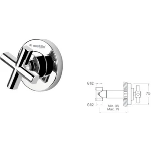 Ankastre Ara Kesme Valfi - Mav001 20Mm