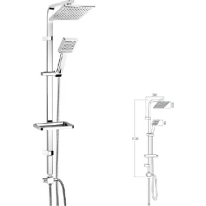 Square Tower Duş Sistemi - Mts05