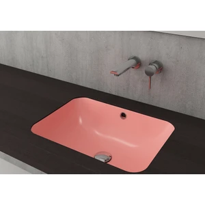 Scala Tezgah Altı Lavabo 55 Cm -Mat Somon