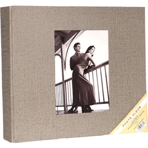 Acr 600’lük 10 x 15cm Koton Desenli Fotoğraf Albümü "Koton Vizon"