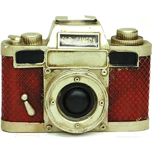 Dekoratif Metal Fotoğraf Makinesi