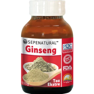 Sepe Natural Panax Ginseng Extract Ginseng Ekstrakt Ekstresi 100 gr