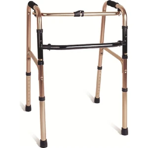 PR-447 Alüminyum Hareketli Yürüteç / Aluminum Walker (Bronz-Bronze)