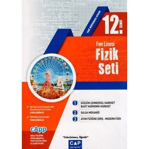 Çap Yayınları 12. Sınıf Fen Lisesi Fizik Seti