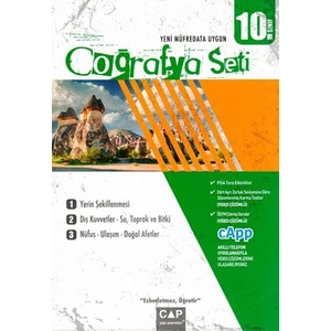 Çap Yayınları 10. Sınıf Coğrafya Seti