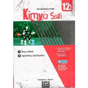 Çap Yayınları 12. Sınıf Anadolu Lisesi Kimya Seti