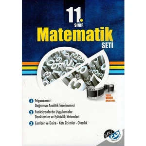 Yarıçap Yayınları 11. Sınıf Matematik Seti