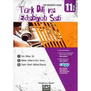 Çap Yayınları 11. Sınıf Türk Dili ve Edebiyatı Seti