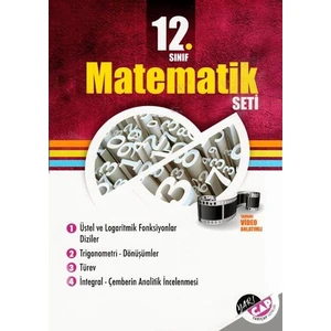 Yarıçap Yayınları 12. Sınıf Matematik Seti