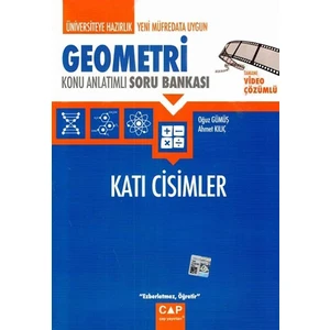 Çap Yayınları Geometri Katı Cisimler - Ahmet Kılıç