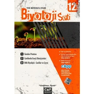 Çap Yayınları 12. Sınıf Biyoloji Seti