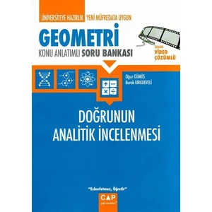 Çap Yayınları Doğrunun Analitik İncelenmesi - Burak Kırkdeveli