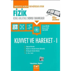 Çap Yayınları Fizik Kuvvet Ve Hareket 1 - Erdal Şahin