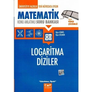 Çap Yayınları Matematik Logaritma Diziler Konu Anlatımlı Soru Bankası - Oğuz Göçmen