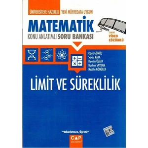 Çap Yayınları Limit ve Süreklilik Konu Anlatımlı Soru Bankası - Oğuz Gümüş