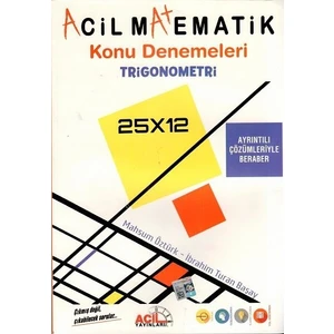 Acil Yayınları Trigonometre Konu Denemeleri - İbrahim Turan Başay