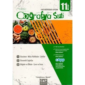 Çap Yayınları 11. Sınıf Coğrafya Seti