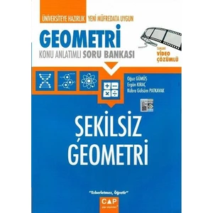 Çap Yayınları Şekilsiz Geometri Konu Anlatımlı Soru Bankası