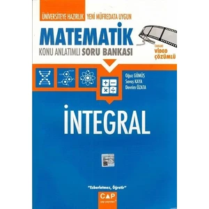 Çap Yayınları Matematik İntegral Konu Anlatımlı Soru Bankası - Oğuz Gümüş