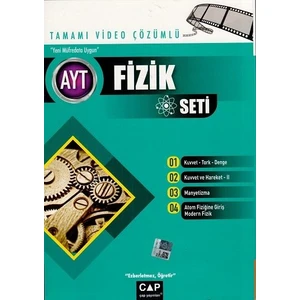 Çap Yayınları AYT Fizik Tamamı Video Çözümlü Seti