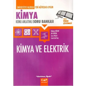 Çap Yayınları Kimya Kimya ve Elektrik Konu Anlatımlı Soru Bankası - Hakan Güler