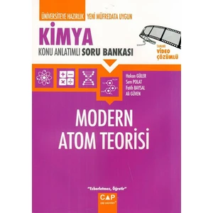 Çap Yayınları Kimya Modern Atom Teorisi Konu Anlatımlı Soru Bankası - Hakan Güler