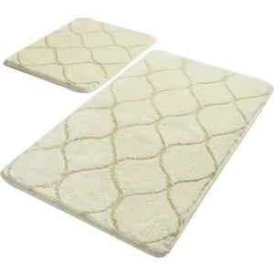 Chilai Home İnfinity  Ekru 2 Li Set Banyo Halısı
