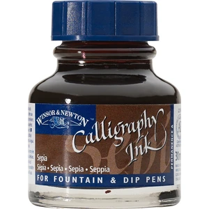 Winsor & Newton Kaligrafi Mürekkebi 30ml Sepia 609