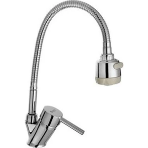 Tıger Çubuk Kol Spiralli Oynar Başlıklı Evye Batarya Mutfak Bataryası Tam Takım Seramik Kartuş Aç