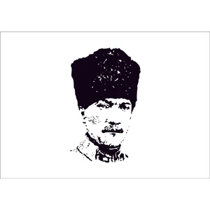 Başaran Sticker Atatürk Araba Arma Sticker