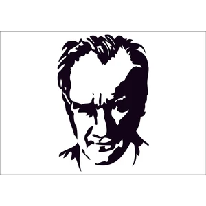 Başaran Sticker Mustafa Kemal Atatürk 2 Araba Arma Sticker