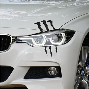 Başaran Sticker Far İçin Pençe İzi Araba Arma Sticker