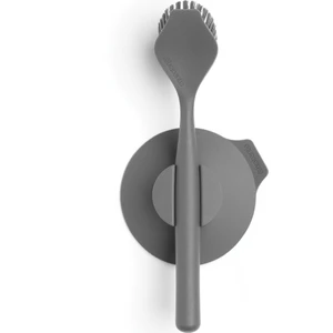 Dark Grey Bulaşık Fırçası Ve Tutacağı
