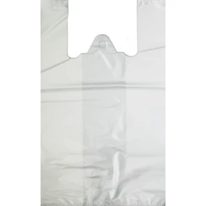Hışır Atlet Poşet - Renk: Beyaz - Orta Boy 28X50 Cm - 1 kg