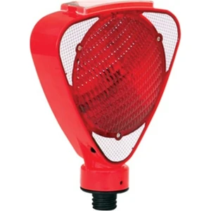 Solar Flaşörlü Ledli Lamba Kırmızı