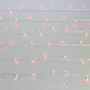 10Mt Led Eklenmeli Yılbaşı Süsü Kırmızı