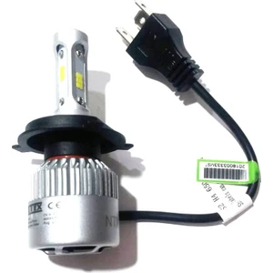 Motosiklet Far Ampulü Led H4 Csp Ktm-200 Duke Spacy Tvs Apache Bajaj Pulsar Yamaha Ybr125 K Esd 1919 Süper Odaklamalı 6500 Netex