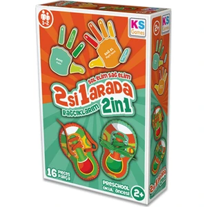 Ks Games Bağcıklarım ve Ellerim Oyunu 16 Parça