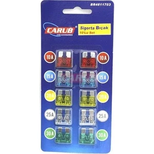Carub Sigorta Bıçak 10'lu Araç Sigortası