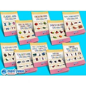 Bakalım Öğrenelim Dizisi (10 kitap) (2-3-4 Yaş)