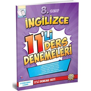 8. Sınıf İngilizce 11'li Deneme Seti