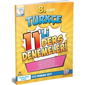 8. Sınıf Türkçe 11'li Deneme Seti