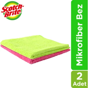 Scotch Brite Mikrofiber Açık Bez 2'li Paket