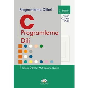Programlama Dilleri C Programlama Dili - Yalçın Özkan