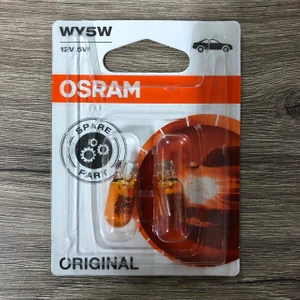 Wy5W Yeni Nesil T10 Dipsiz Sarı Ampül 12V 5W 2 Adet