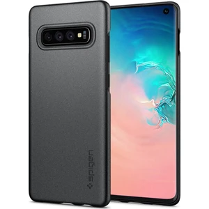 Samsung Galaxy S10 Kılıf Thin Fit Graphite Gray - 605CS25792