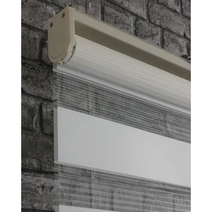Sezerler Perde Ekonomik Beyaz Zebra Perde 60x200